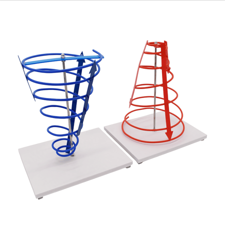 Модель «Циклон и антициклон» (демонстрационная)